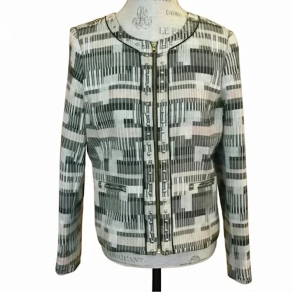 Badgley Mischka Unique Evening Formal Jacket
Women's Size Medium EUC - Picture 1 of 9